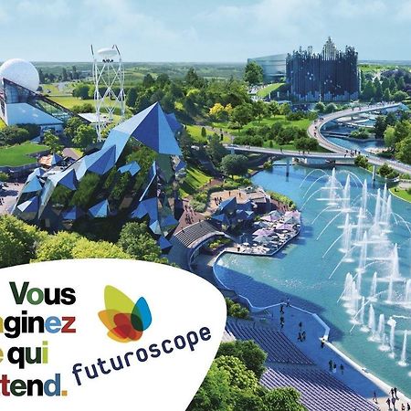 Loveyou Villalunoterie Futuroscope Piscine Spa 4Pers Oyre Екстериор снимка